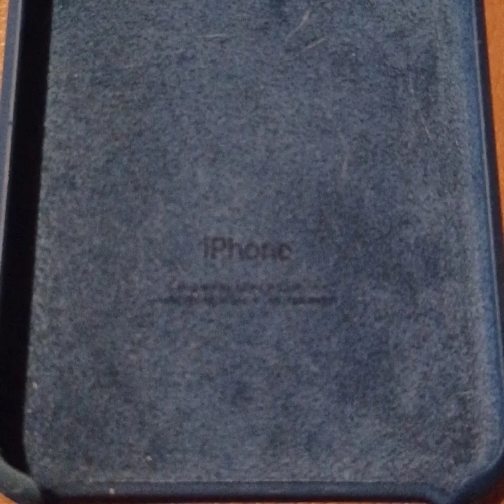-- Apple Blue Silicone iPhone X Case